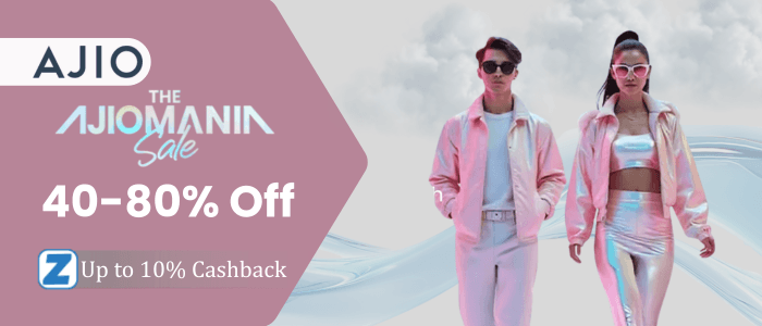 Get cashback on ajio