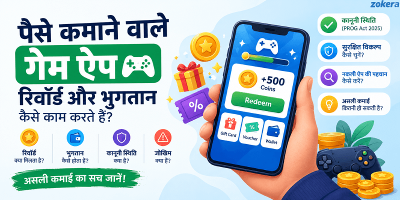 पैसे कमाने वाले गेम ऐप: रिवॉर्ड और भुगतान कैसे काम करते हैं?