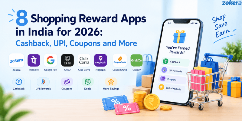 8 Shopping Reward Apps in India for 2026: Cashback, UPI, Coupons and More