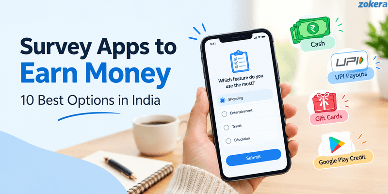 Best Survey Apps in India to Earn Money Online in 2026