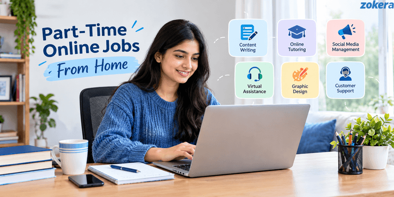Best Part-Time Online Jobs From Home in India
