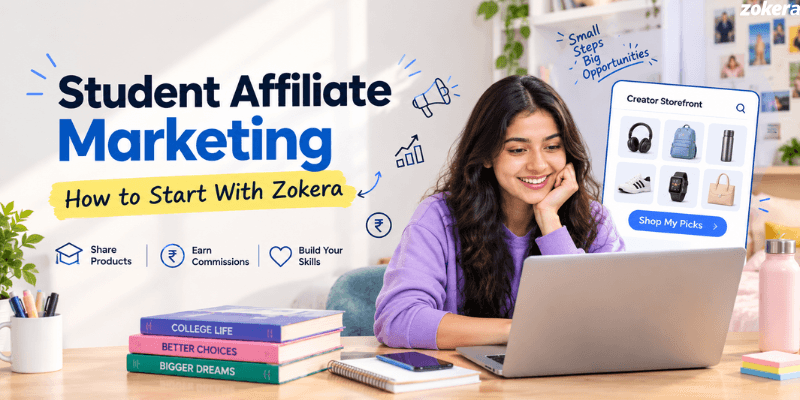 Student Affiliate Marketing: How to Start With Zokera