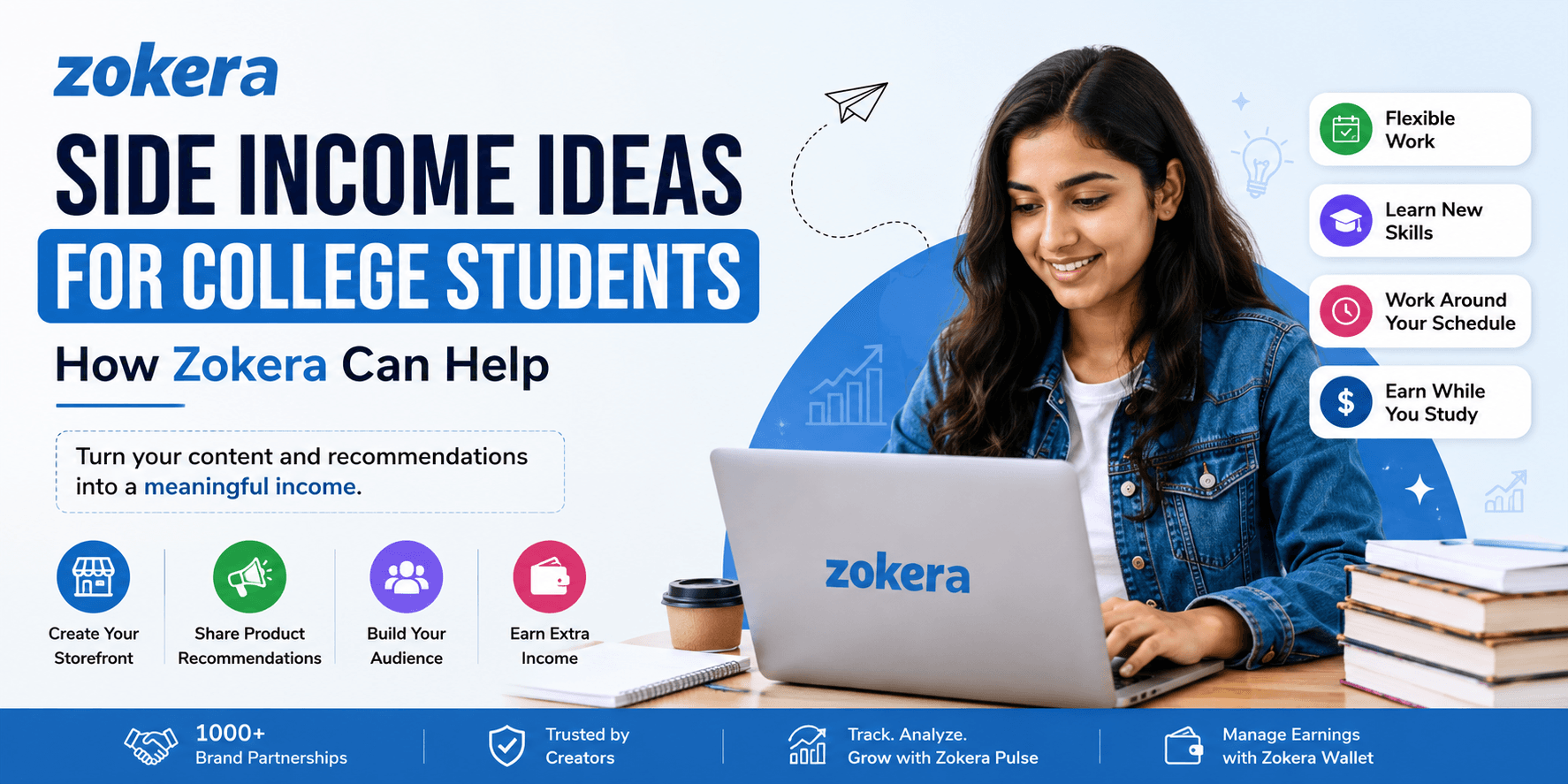Side Income Ideas for College Students: How Zokera Can Help