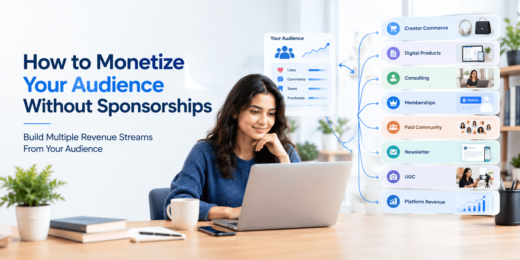 How to Monetize Your Audience Without Sponsorships
