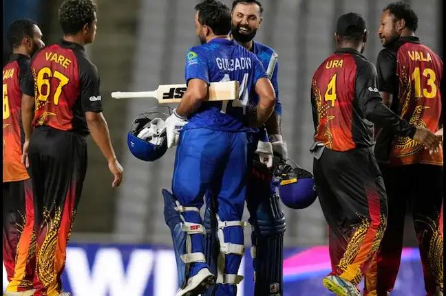 T20 World Cup: Afghanistan Secures Super Eight Spot with 7-Wicket Triumph Over PNG, Eliminates New Zealand