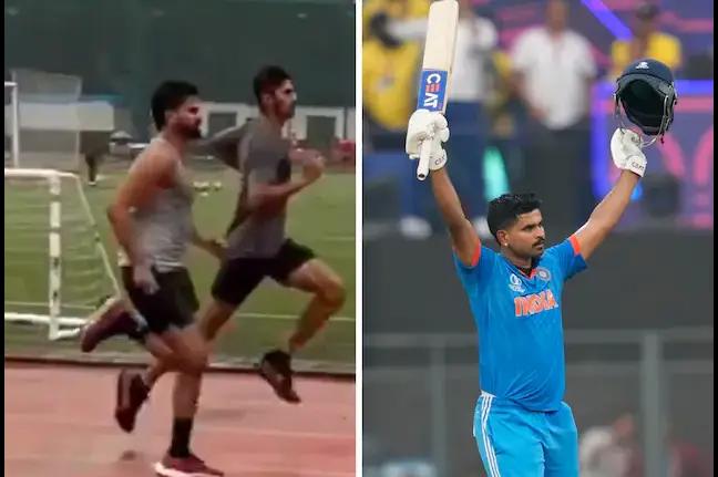 Shreyas Iyer Trains Intensely, Aiming for a Comeback Under Gautam Gambhir Before Sri Lanka Tour – WATCH