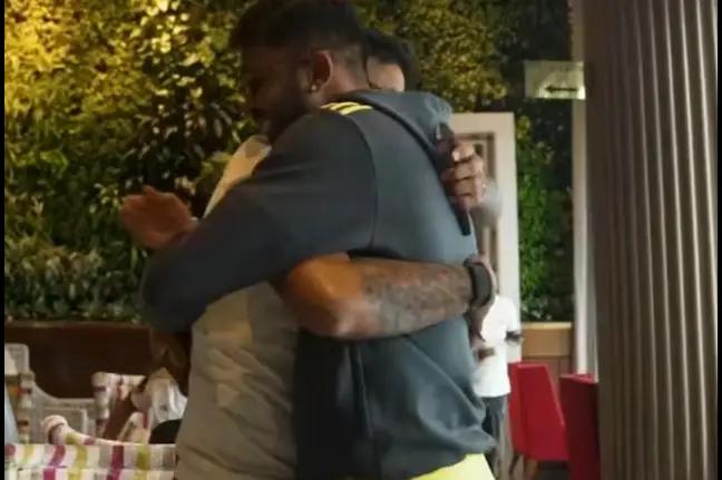 Hardik Pandya Shows Support for New T20I Captain Suryakumar Yadav with Warm Hug After Leadership Change