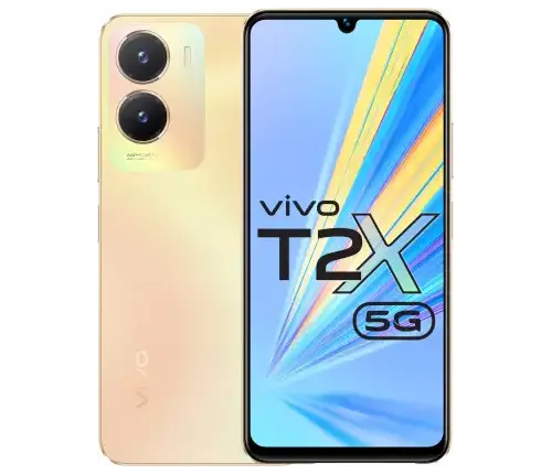 vivo T2x 5G (4GB RAM, 128GB ROM, Aurora Gold)