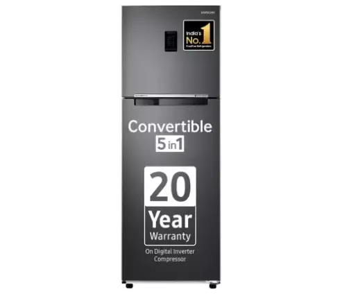 SAMSUNG 322 L Frost Free Double Door 3 Star Refrigerator