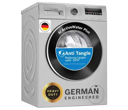 BOSCH 8 kg AntiTangle,AntiVibration,1400RPM Fully Automatic Front Load