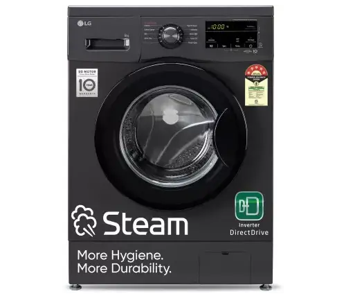 LG 8 kg 5 Star with Steam, Inverter Direct Drive