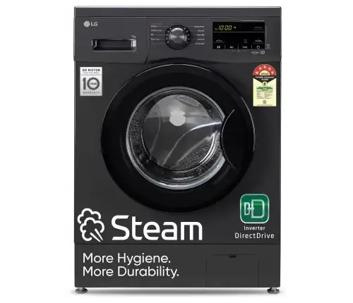 LG 7 kg 5 Star with Steam, Inverter Direct Drive Technology