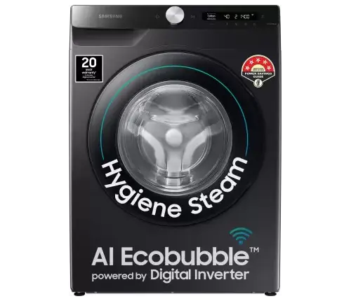SAMSUNG 12 kg 5 star, Eco Bubble Technology, AI Control