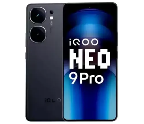 iQOO Neo9 Pro 5G (Conqueror Black, 8GB RAM, 128 GB ROM) 