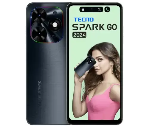 Tecno Spark Go 2024 (Gravity Black, 3 GB RAM, 64 GB ROM)