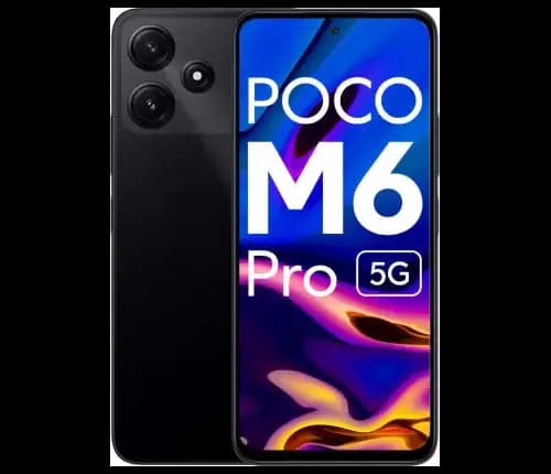 POCO M6 Pro 5G (Power Black, 4 GB RAM, 128 GB ROM)