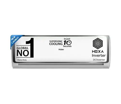Haier 7 in 1 Convertible 2 Ton 3 Star Split Inverter with Anti Bacterial Filter