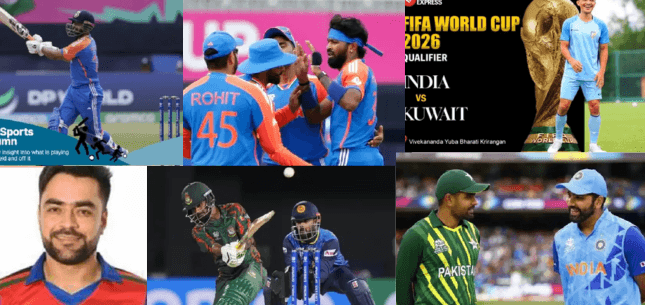 Sports News:  Cricket and Football Headlines: Rashid's Record, Sidhu's Suggestion, India-Pakistan Rivalry, Thrilling T20, Pant's Bold Move, Chhetri's Farewell