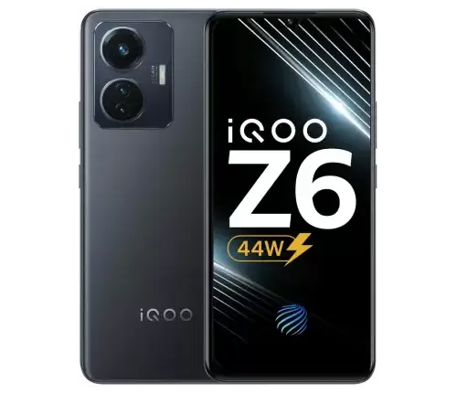 IQOO Z6 44W (Ravan Black, 8 GB RAM, 128 GB)