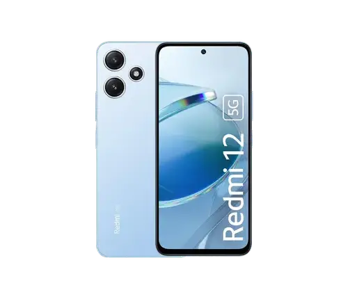 REDMI 12 5G (Pastel Blue, 4 GB RAM, 128 GB ROM)