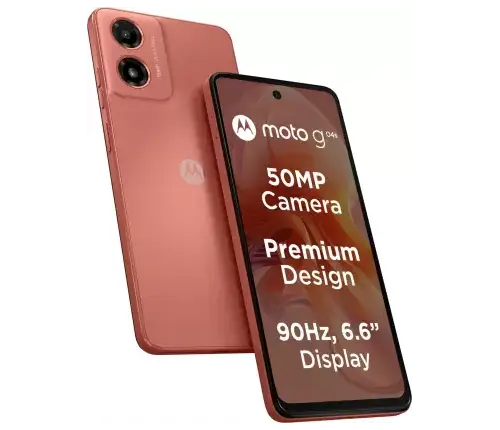 Motorola g04s (Sunrise Orange, 4 GB RAM, 64 GB ROM)