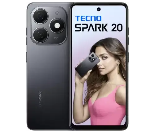 Tecno Spark 20 (Gravity Black, 8 GB RAM, 256 GB ROM)