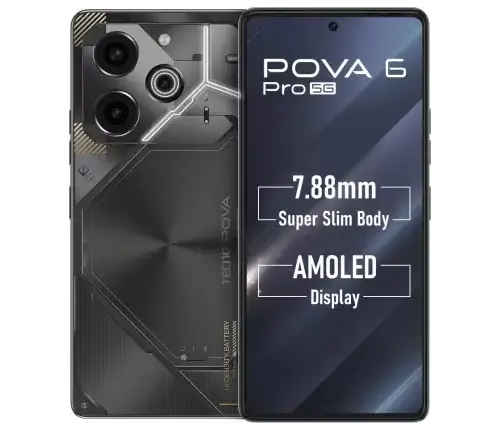 Tecno Pova 6 Pro 5G (Meteorite Grey, 8 GB RAM, 256 GB ROM)