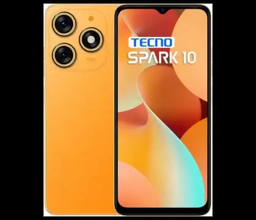 Tecno Spark 10 (Magic Skin Orange, 8 GB RAM, 128 GB ROM)