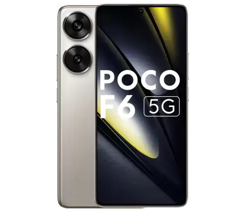 POCO F6 5G (Titanium, 8 GB RAM, 256 GB ROM)