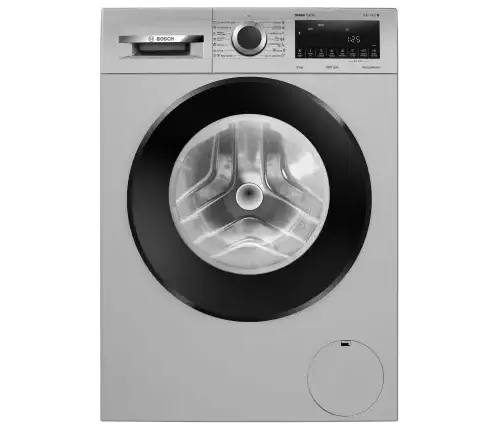 BOSCH 8 kg Fully Automatic Front Load Washing Machine with In-built Heater Grey