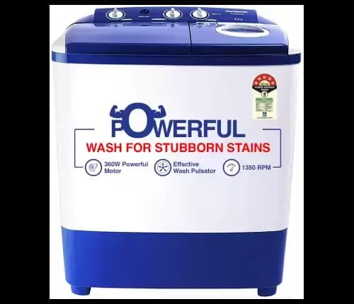 Panasonic 6.5 kg 5 star Semi-Automatic Top Load Washing Machine 