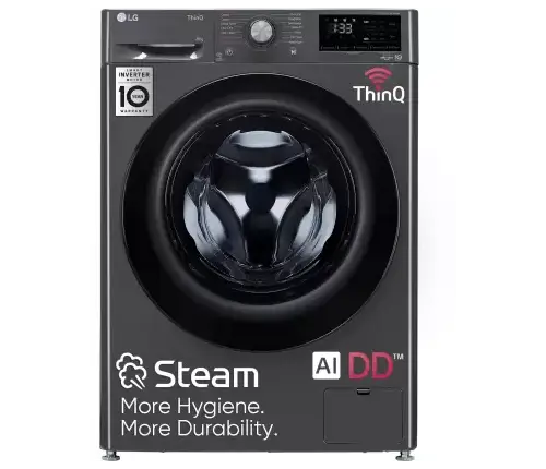 LG 8 kg Wi-Fi Enabled Fully Automatic Front Load Washing Machine with In-built Heater