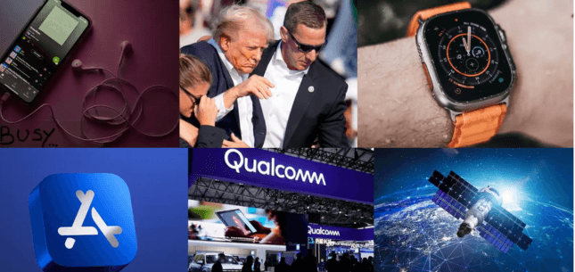 Technology News:  Apple Watch Found, Tech Leaders Denounce Trump Attack, Spotify Comments, Space Wishlist, Qualcomm Sues, iOS PC Games