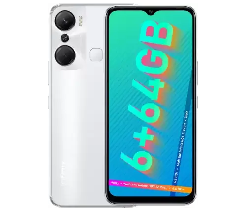 Infinix Hot 12 Pro (Halo White, 6 GB RAM, 64 GB ROM)