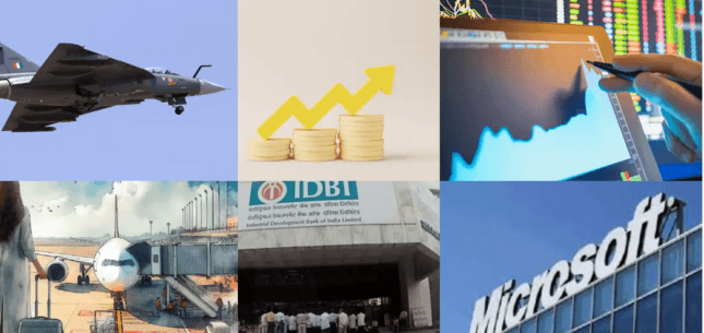 Business News:  Axis Securities' Budget 2024 Stock Picks, Just Dial's Profit Surge, Microsoft Layoffs, Indian Real Estate Boom, and Key Financial Updates