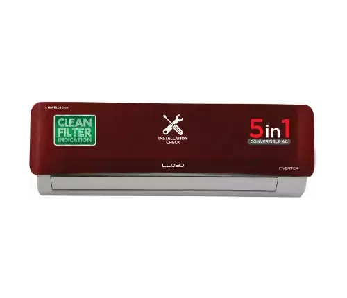Lloyd 1.5 Ton 3 Star Split Inverter AC - Red