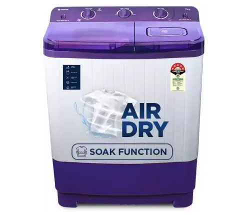MOTOROLA 7 kg Semi Automatic Top Load Washing Machine