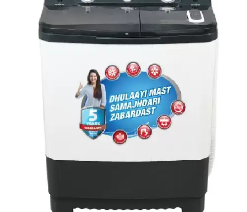 Intex 7.5 kg Semi Automatic Top Load Washing Machine 