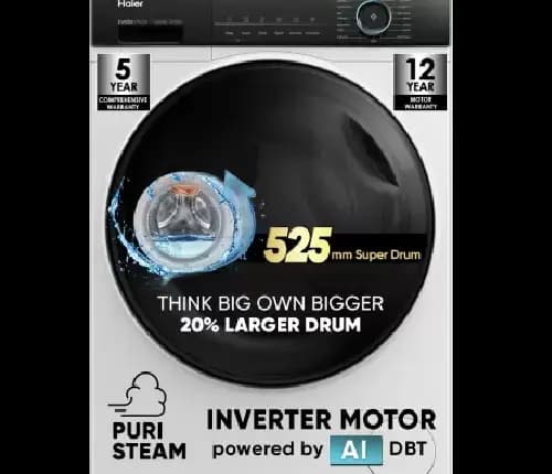 Haier 8 kg 5 Star Super Drum 