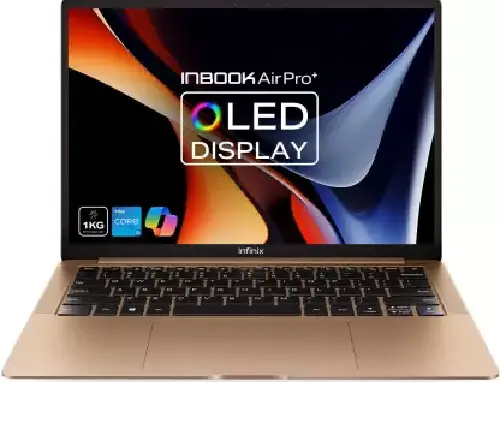 Infinix X Air Pro+ Intel Core i5 13th Gen 1334U - (16 GB/512 GB SSD/Windows 11 Home) XL434 Thin and Light Laptop  (14 inch, Brown, 1.0 kg)