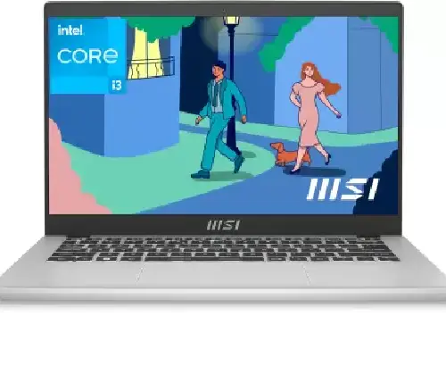 MSI Modern 14 Intel Core i3 12th Gen 1215U - (8 GB/512 GB SSD/Windows 11 Home) Modern 14 C12M-445IN / Modern 14 C12MO-1022IN Thin and Light Laptop