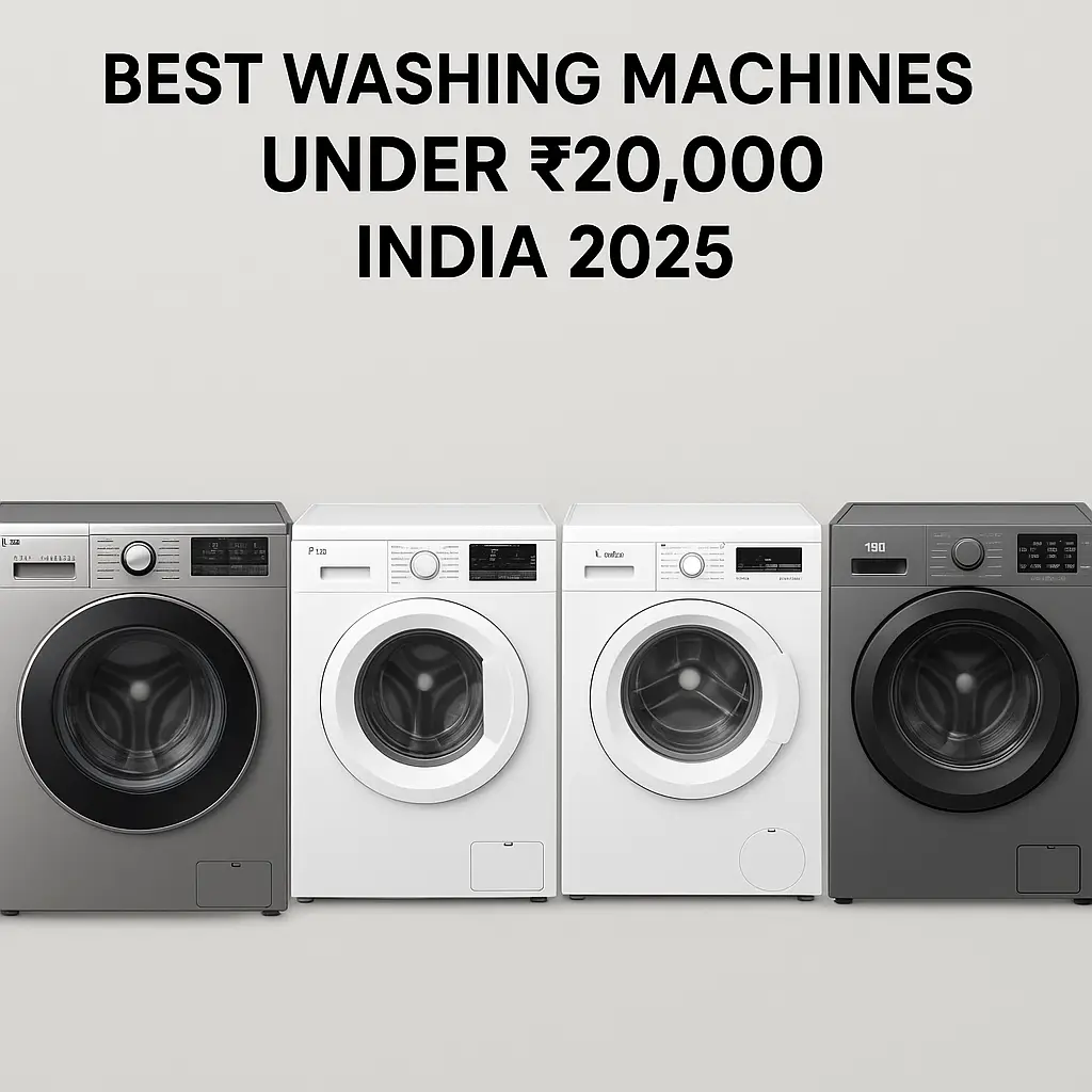 Best Washing Machines Under ₹20000 in India - 2025