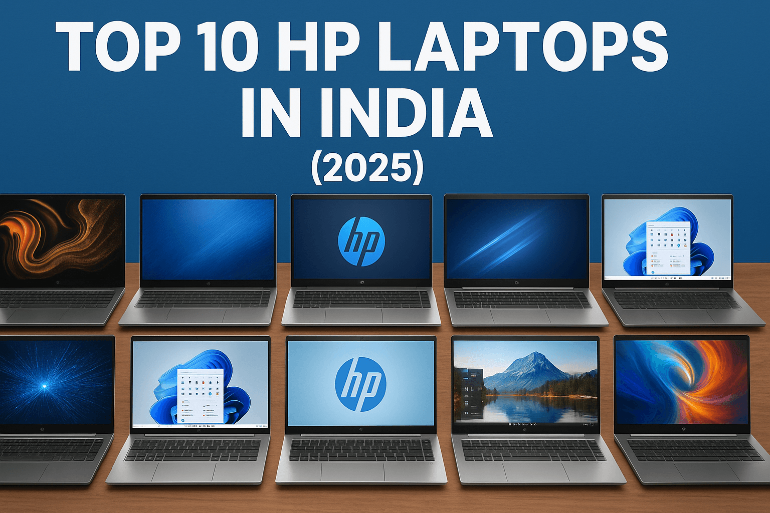 10 Best HP Laptops in India 2025: Performance, Value & Style