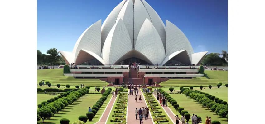 <h2> Lotus Temple: A Symbol of Unity</h2> image 2