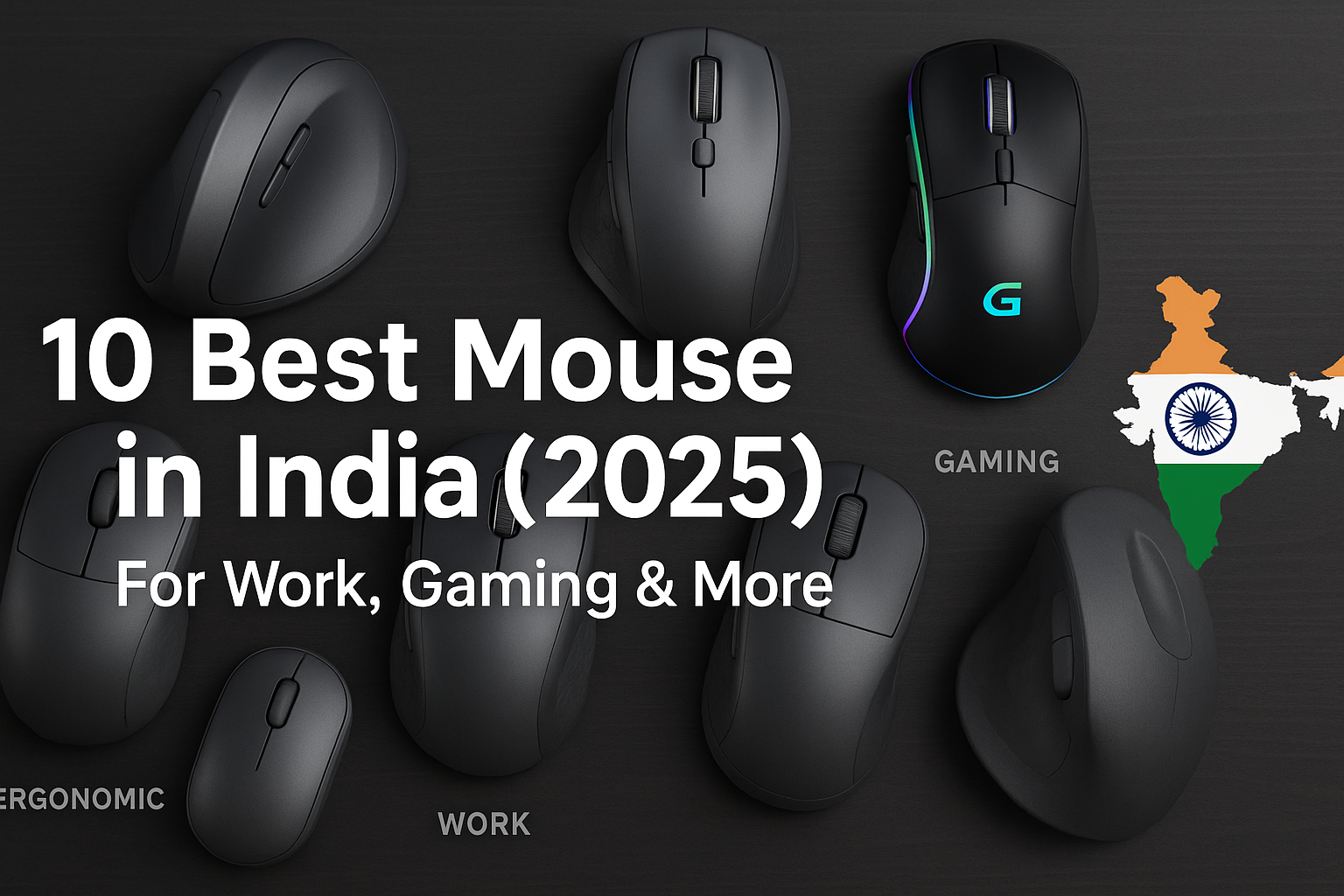 10 Best Mouse in India (2025) for Work, Gaming & More