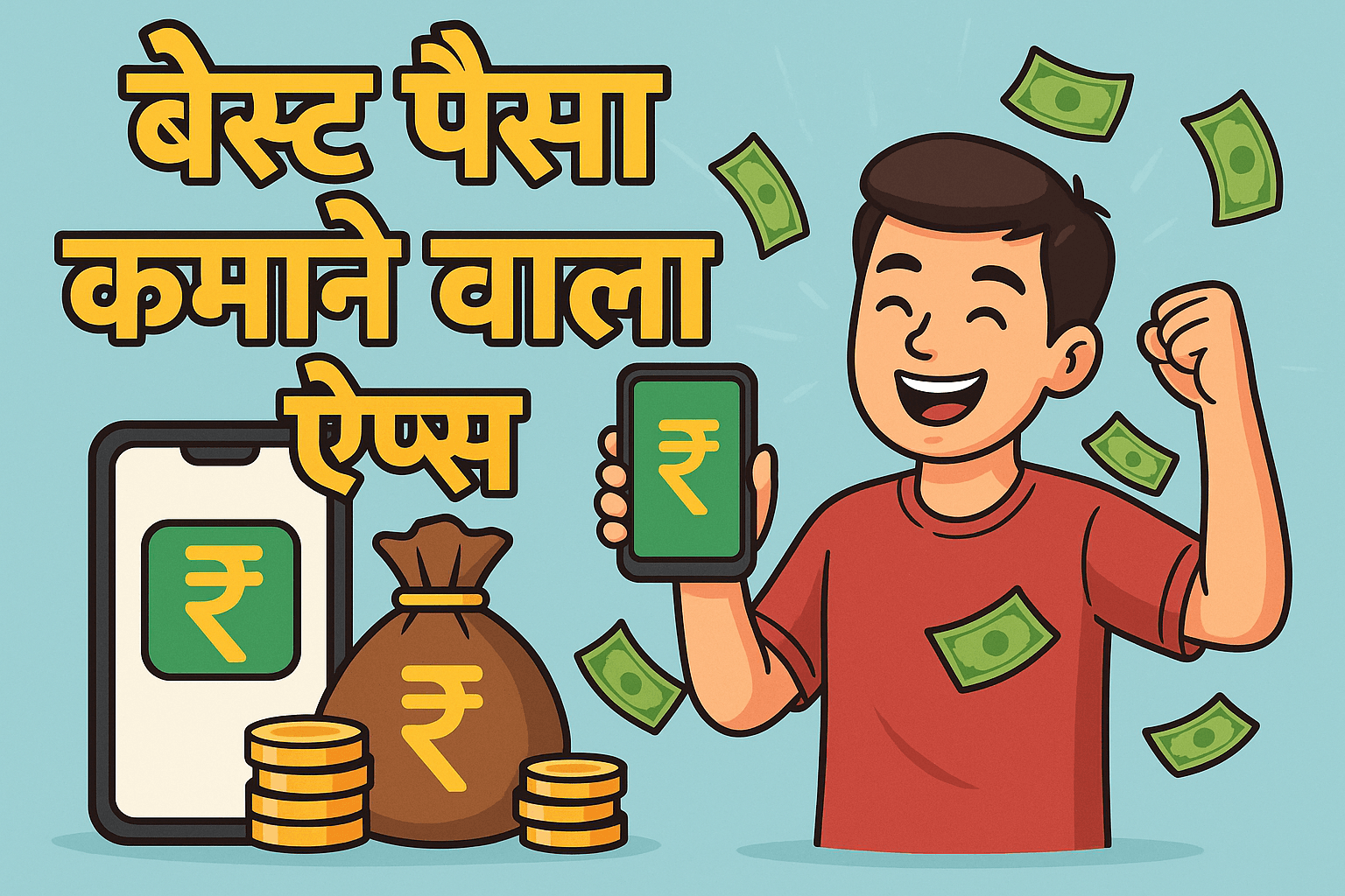 भारत के 40 बेस्ट पैसे कमाने वाले रियल मनी अर्निंग ऐप्स (2025) – मोबाइल से घर बैठे कमाई करें