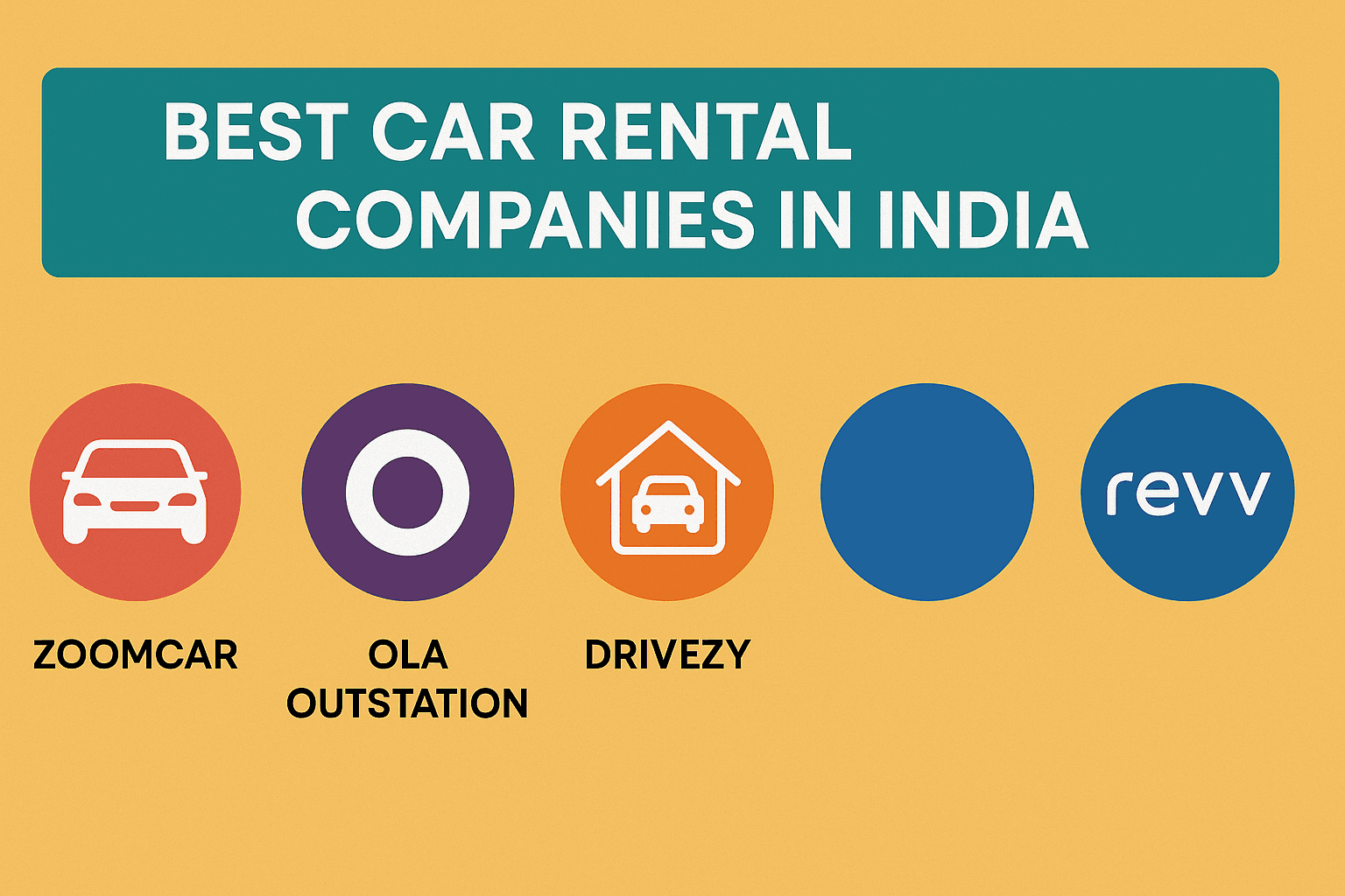10 Best Car Rental Companies in India (2025) – Self Drive & Chauffeur Services