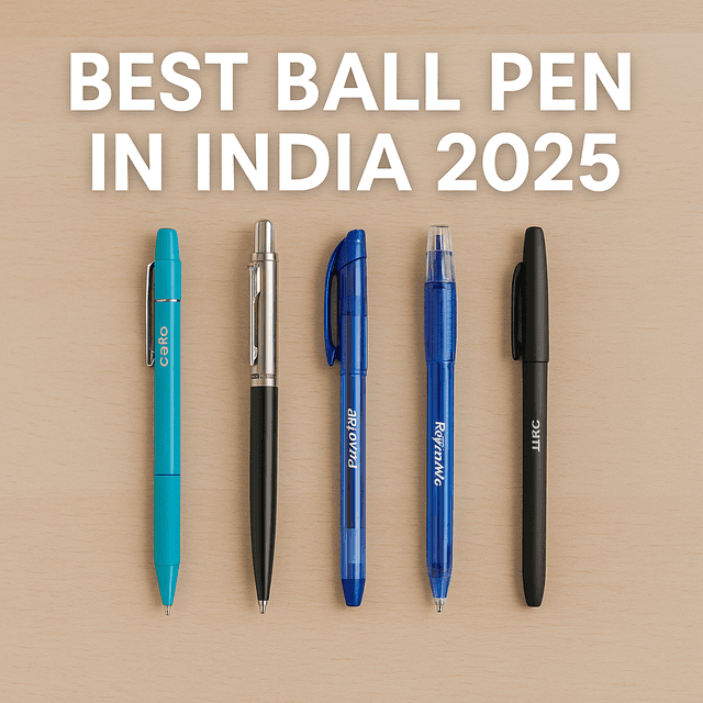 Best Ball Pen in India (2025): Top Picks for Smooth Writing