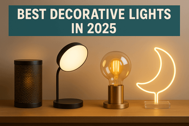 10 Best Decorative Lights in 2025: Transform Your Space with Style & Ambience
