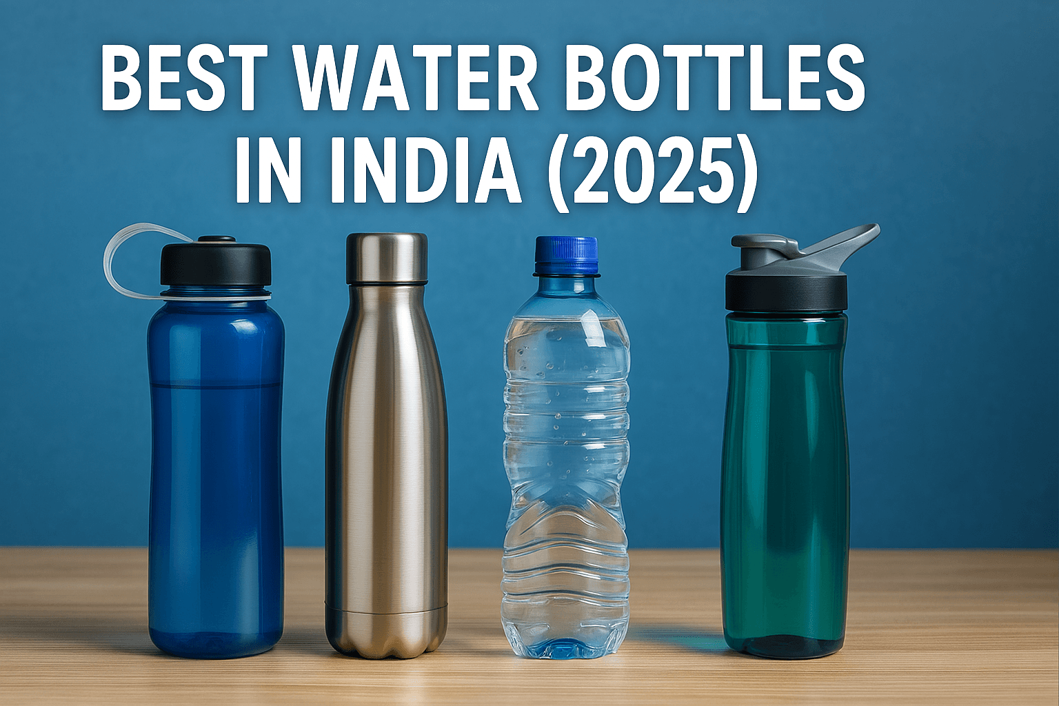 Best Water Bottles in India (2025): Durable, Stylish & Eco-Friendly Picks